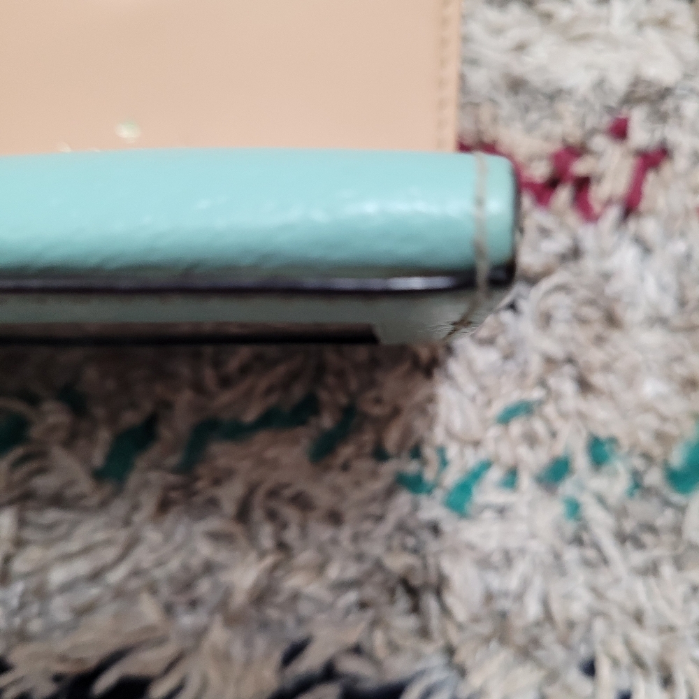 Kate Spade Teal Leather Compact Wallet - Picture 5 of 12